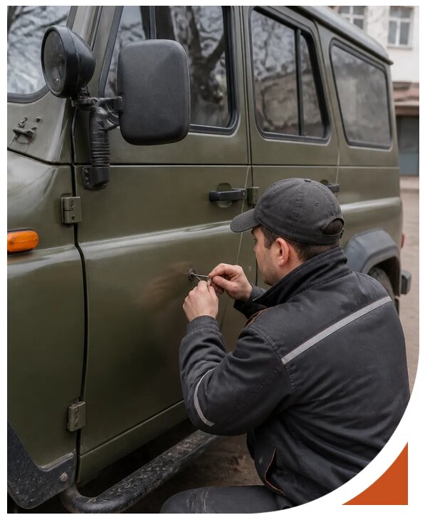 Профессиональное вскрытие автомобиля УАЗ без повреждений в Сегеже